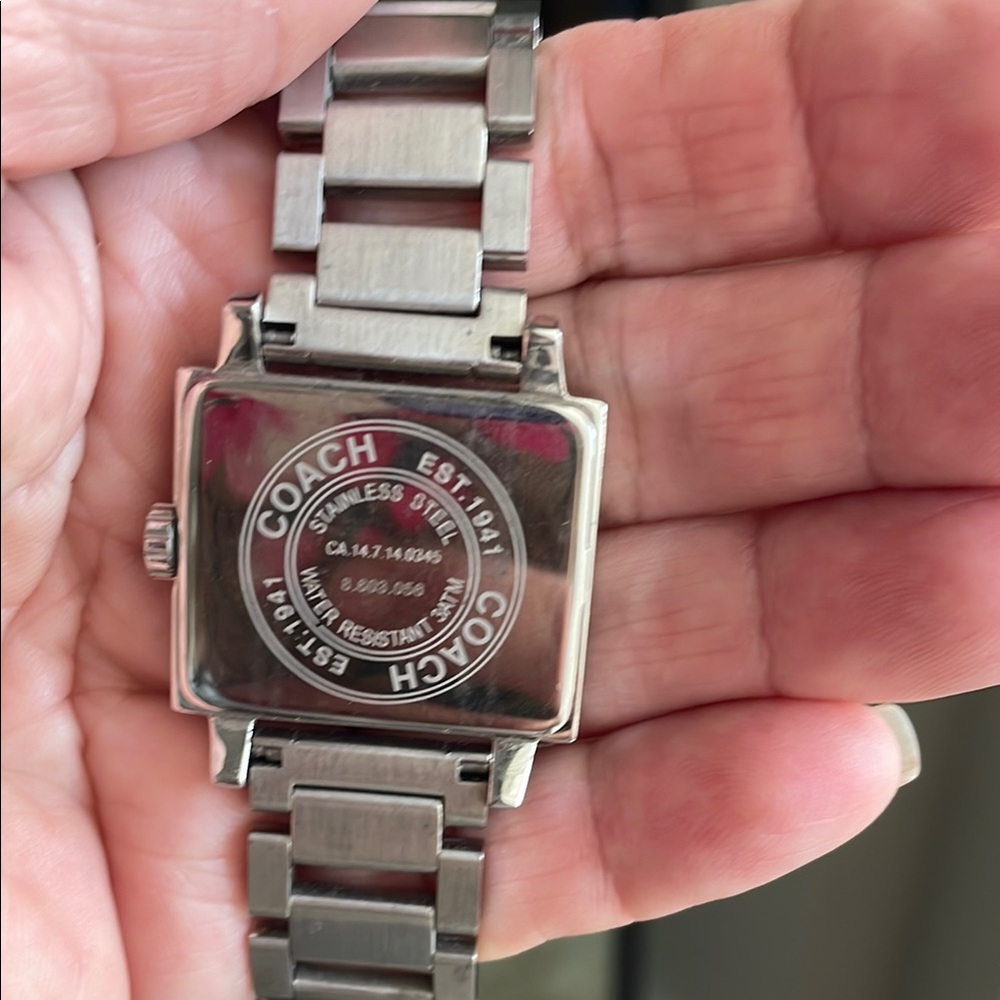 Coach Silver Women's Watch - Picture 4 of 5